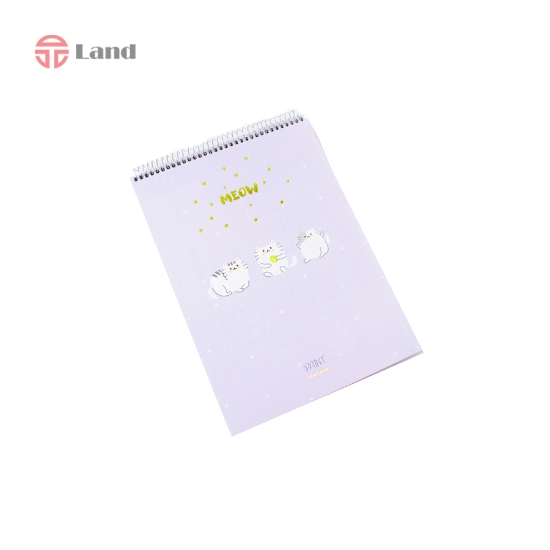 دفتر نقاشی برگ تحریر 50 برگ PAINT MEOW A4