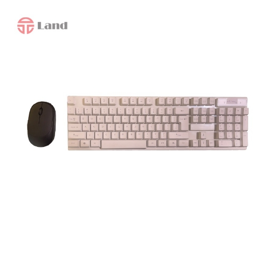 موس و کیبورد بیسیم PINXU مدل W801+W25