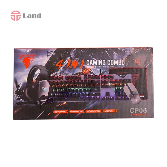 ست گیمینگ باسیم jedel مدل CP-05 (موس وکیبورد-هدفون-پد) 