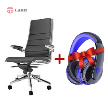 هدفون بی سیم MOYAN- MX666 ++صندلی مدیریتی با مکانیزیم اروندCE4414H(چرمی پایه کروم)