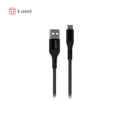 کابل گرین لاین BRAIDED / USB-A TO MICRO  USB CABLE /3 M