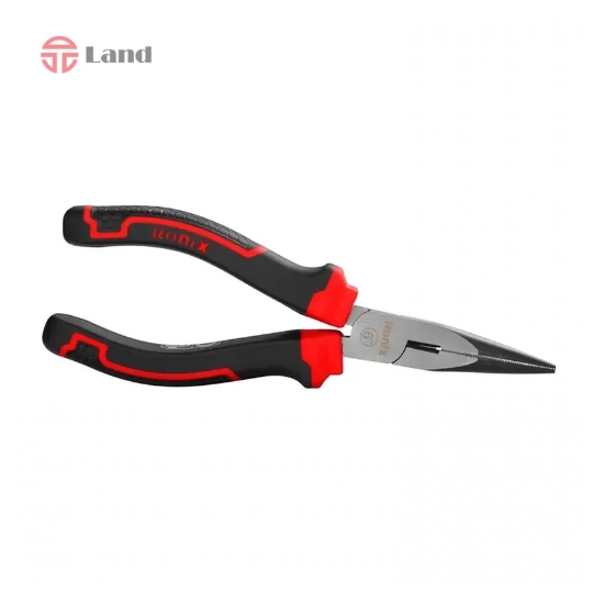 انبر دم باریک رونیکس مدل RH-1368 سایز 8 اینچ