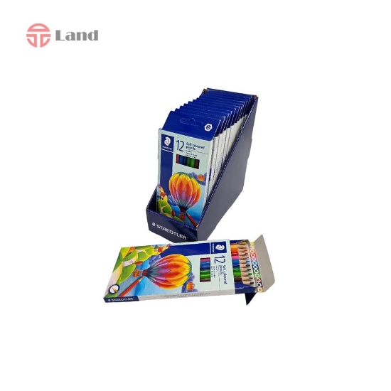 مداد رنگی 12 رنگ استدلر کد 143C12 LJ