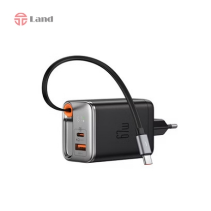 آداپتور همراه با سیم 67W Gan مک دودو مدل CH-410