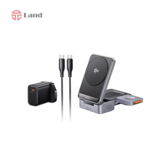 استند شارژر وایرلس 3 کاره مک دودو مدل CH-519