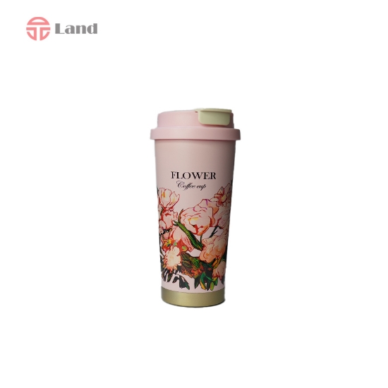 تراول ماگ استوانه گلدار