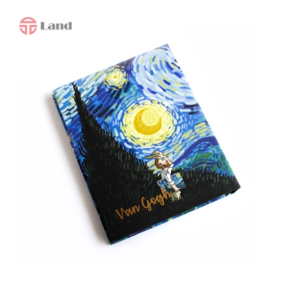 کلاسور 26 حلقه 100 برگ ونگوگ برگ تحریر قفل استیل