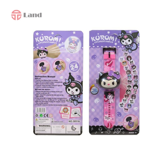 ساعت مچی سیلیکونی پرژکتوری فانتزی