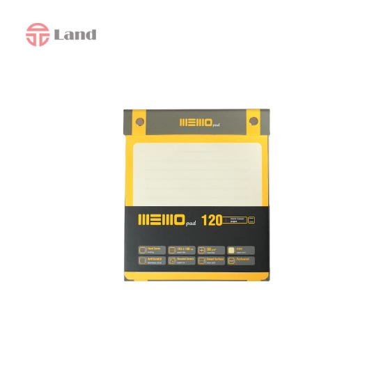 دفترچه یادداشت آراد 120 برگ MEMO PAD سایز 15/5*18