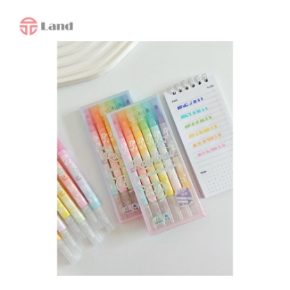 هایلایتر پاکندار 6 رنگ اکلیلی کد 985