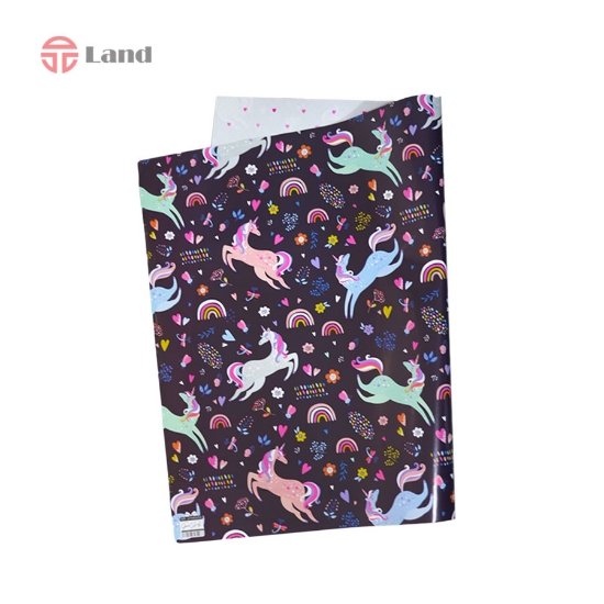 کاغذ کادو گلاسه برگ تحریر طرح یونیکورن