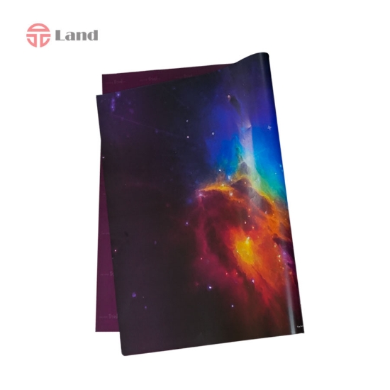 کاغذ کادو گلاسه دورو برگ تحریر مدل کهکشان