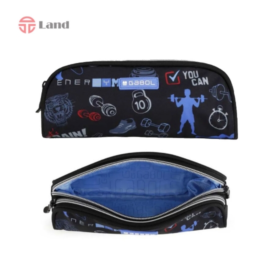 جامدادی دو زیپ گابل Training سایز 6*8*22