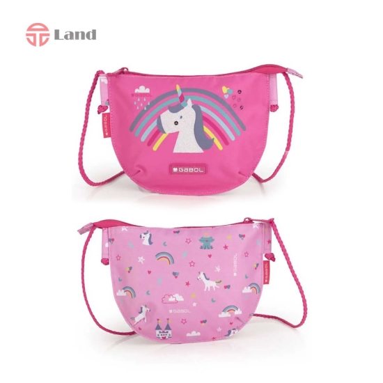 کیف دوشی فانتزی گابل Rainbow سایز 3*16*21