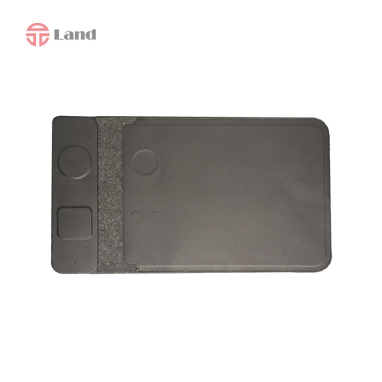 شارژر وایرلس Musthong 4IN1 15W به همراه پد موس و نگهدارنده لپتاپ