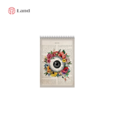 دفتر یادداشت 80 برگ نئوپک طرح چشم سایز A6