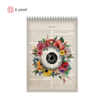 دفتر 80 برگ نئوپک طرح چشم سایز A4