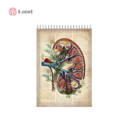 دفتر یادداشت 80 برگ نئوپک طرح کلیه سایز A5