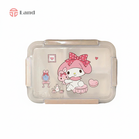 ظرف غذا مستطیل کرومی و دوستان