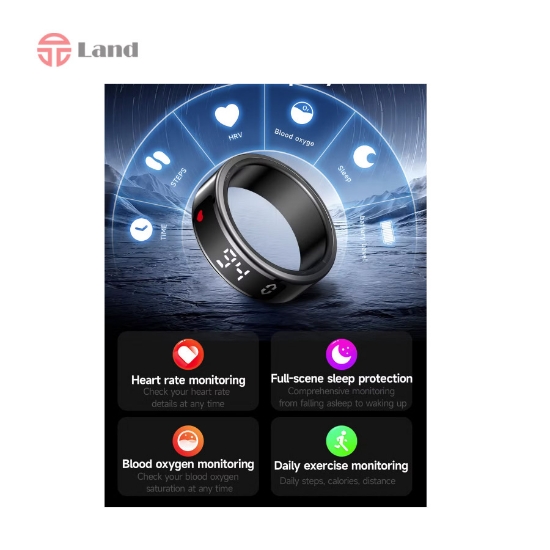 رینگ هوشمند Risinno مدل SY01 سایز9(19میلی متر)