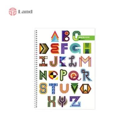 دفتر دو خط پارس نوت 40 برگ جلد طلقی V2001