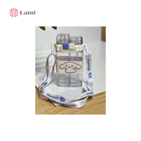 قمقمه دو حالته 700ml کرومی ملودی