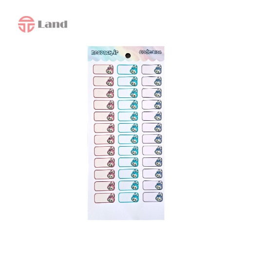 برچسب اسامی نئوپک لبوبو کد 4108