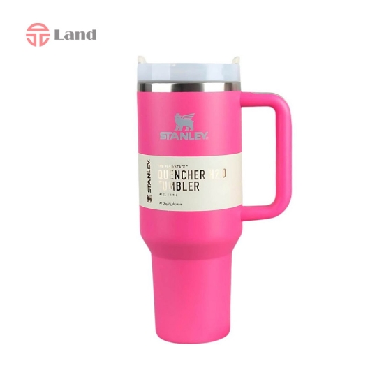 تراول ماگ طرح استنلی دسته دار Stanley quencher حجم 1.8 لیتر