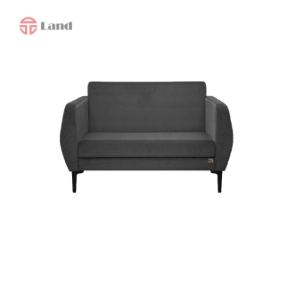 مبل دو نفره دیاکو پایه فلزی مشکی راحتیران M212 - چرمی