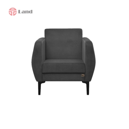 مبل یک نفره دیاکو پایه فلزی مشکی راحتیران M211 - چرمی