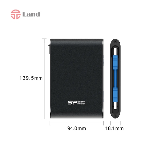 هارد اکسترنال 2 ترابایت سیلیکون پاور مدل Armor A80