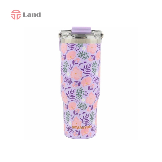 تراول ماگ سیتارایوری کد 045 سطلی گلدار 900 میل