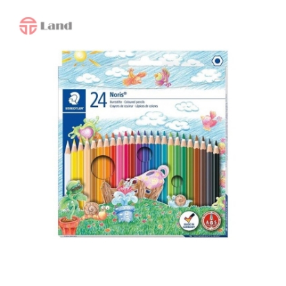 مداد رنگی 24 رنگ مقوایی نوریس کلاب استدلر کد 144NC24
