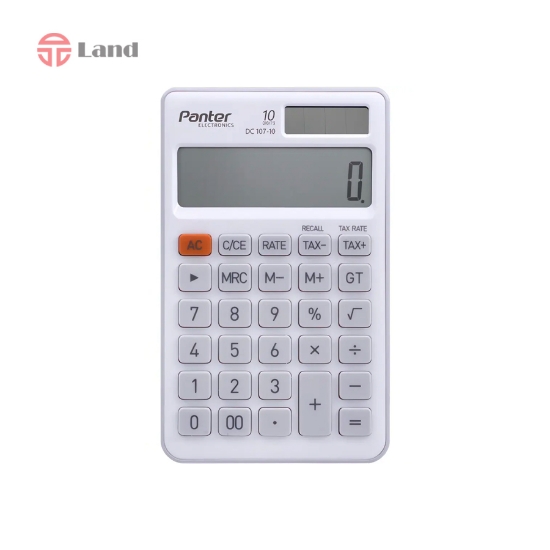 ماشین حساب جیبی 10 رقم پنتر DC 107-10  (با جلد چرم)