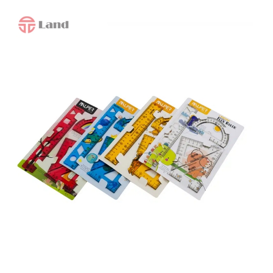 ست گونیا، نقاله و خط کش ژله ای آلپر R-400