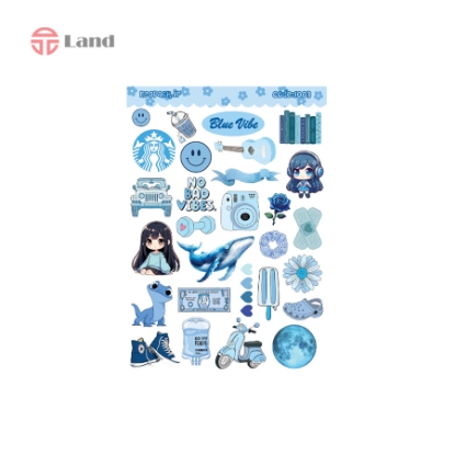 برچسب نیوپک blue vibe کد 1003