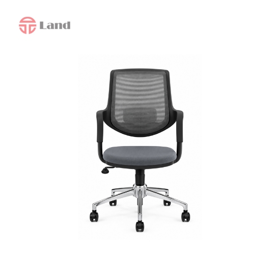 صندلی کنفرانسی انرژی مدل C200 فریم مشکی پایه کروم