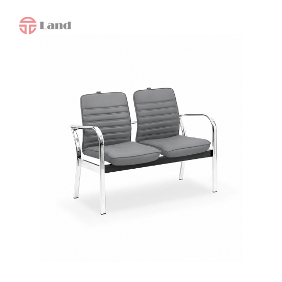 صندلی انتظار دو نفره انرژی مدل W600,2 پایه کروم