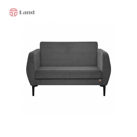 مبل دو نفره دیاکو پایه فلزی مشکی راحتیران M212 - پارچه ای