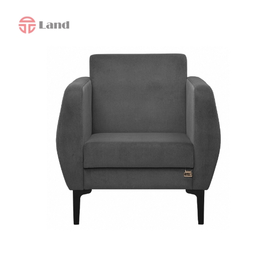 مبل یک نفره دیاکو پایه فلزی مشکی راحتیران M211 - پارچه ای