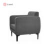 مبل یک نفره دیاکو پایه فلزی مشکی راحتیران M211 - پارچه ای