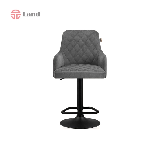 صندلی اپن راحتیران رکابدار کروم V140 - مخمل