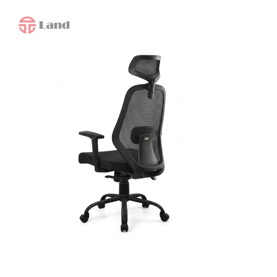 صندلی مدیریتی راحتیران مدل T3615 پایه فلزی مشکی- پارچه ای