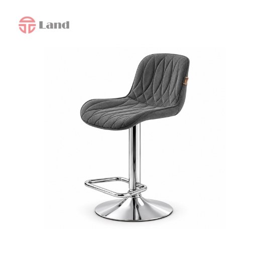 صندلی اپن راحتیران رکابدار کروم V145 - مخمل