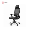 صندلی مدیریتی راحتیران مدل T3115 پایه فلزی مشکی - چرمی