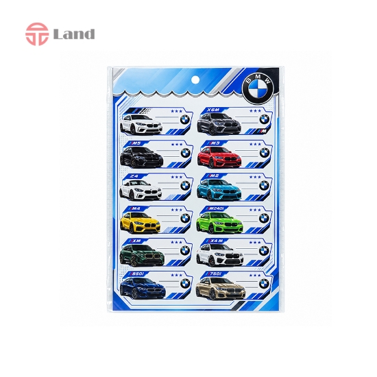 برچسب اسامی نیوپک BMW کد 4043