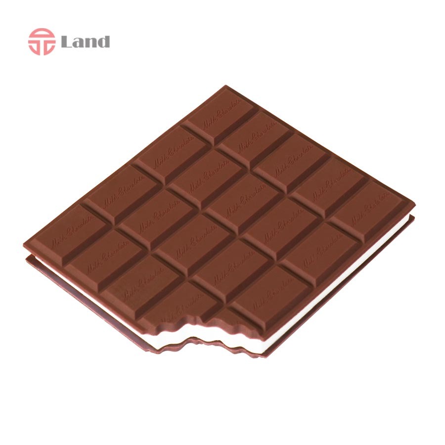 دفترچه یادداشت معطر طرح شکلات-قهوه ای