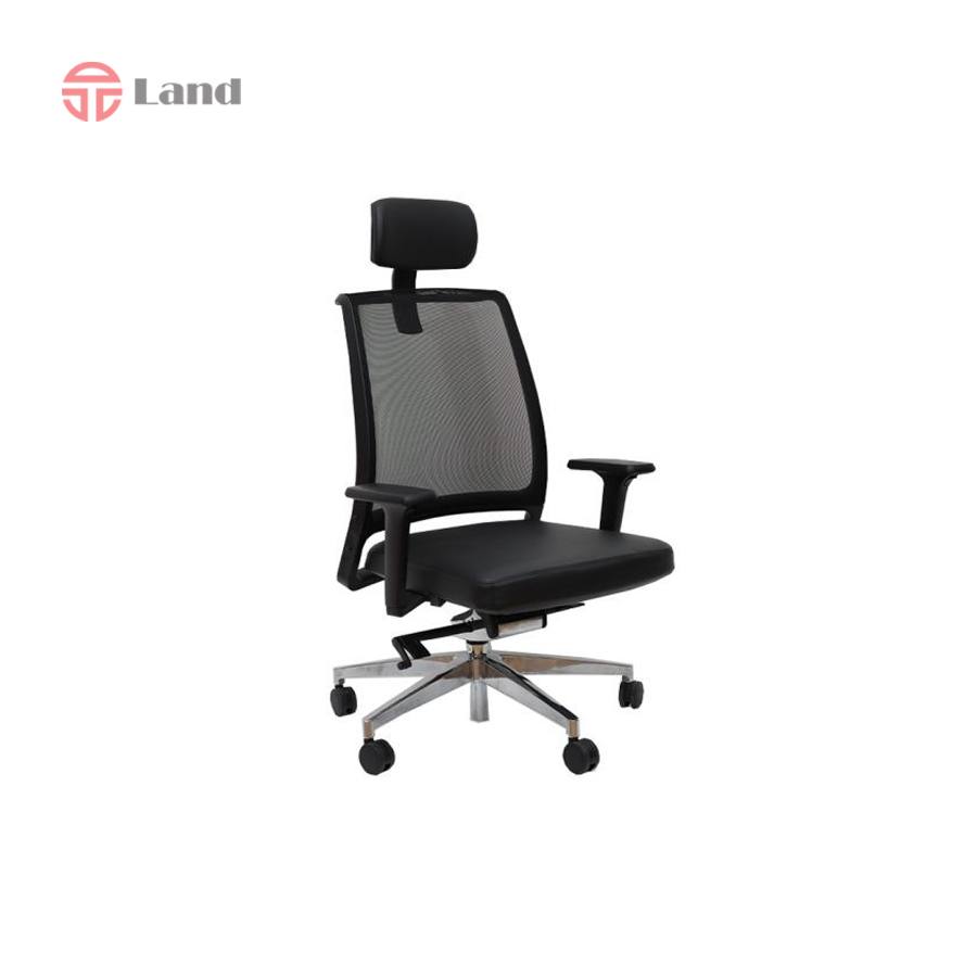 صندلی-مدیریتی-نظری-انیکس-دسته-متحرک-پلاستیکی-M402-رنگ-مشکی