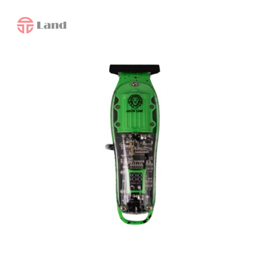 ماشین اصلاح سر گرین لاین مدل Green Lion Transparent Pro Hair Trimmer GNTPROTMRGN